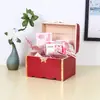 Alcancía para niños estilo ins alto valor de color madera maciza puede ahorrar alcancía deseable gran capacidad caja de efectivo para niña Gestión Financiera