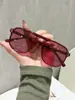 Paquete de Cuatro Gafas de Sol Transfronterizas para Hombres y Mujeres, Gafas de Aviador Estilo Y2K, Gafas de Sol de Moda para Conducir con Protección UV