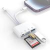 Multifuncional 4-em-1 Tipo-C Fone de Ouvido para Celular Pendrive USB Cartão de Memória TF Câmera Cartão SD Leitor de Cartão USB 3.0 de Alta Velocidade
