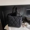 Bolsa de Tecido de Algodão Transfronteiriça para Mulheres Grande Capacidade Nova Outono e Inverno 2025 Versátil Ombro Transversal Bolsa Tote para Aula e Trabalho