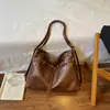 Bolso de Hombro Único de Moda de Alto Valor para Mujer 2026 Nuevo Gran Capacidad Relajado Vintage Simple Mochila de Moda