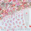 Decorações para Nail Art em Formato de Flecha com Fundo Plano 5x8mm, Strass de Vidro Cristalino de Formato Irregular, Strass para Nail Art Usáveis, Atacado DIY