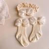 Diadema para bebé diadema fontanela calcetines antideslizantes juego Accesorios para el pelo foto Princesa luna llena Cien Días diadema para pelo de bebé