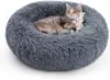 Nido de invierno cálido transfronterizo para gatos y perros, cama redonda de felpa engrosada para mascotas, cama para perros grandes, colchón para perros