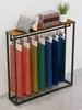 Colgador de Cortina Estante de Exhibición Muestra de Tejido para el Hogar Tarjeta de Color Estante de Muestras Soporte de Exhibición de Muestras Estante de Exhibición de Pie