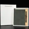 Caixa de Presente para Caderno de Negócios Conjunto de Pen Drives A5 Caderno B5 Atividade de Volta às Aulas para Estudantes Conjunto de Presente