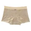 Ropa Interior de Algodón Puro para Mujer Habitación del Jardín de Monet 10A Antibacteriana Cómodos Calzoncillos tipo Bóxer de Algodón Puro de Algodón Puro Longitud Extendida