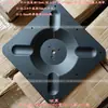 Mesa de Jantar Base de Ferro Forjado Metal Perna de Mesa Móveis Acessórios de Ferro Fundido Bandeja Conectores de Tampo Redondo Quadrado Suportes de Perna de Mesa Estrutura