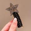 Diadema Personalizada de Estrella con Pedrería, Cordón para el Cabello, Diadema Infantil, Adorno para el Cabello de Estrella de Cinco Puntas para Niña, Tocado