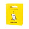 Bolsa Tote Tendência Chamativa Bolsa de Papel Porta-Copo para Caneca de Café Chá Leite Embalagem para Levar Caneca Simples/Dupla com Impressão de Logo