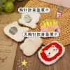 Broche de Manzana de Peluche Lindo Juguete de Comida Creativo Muñeca Colgante para Bolso Muñeca Pequeña Accesorios para Ropa Pin Joyería para Mujeres