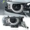 Adecuado para la modificación del ensamblaje del faro del Toyota Land Cruiser 16-21 con luces de circulación diurna LED y faros intermitentes secuenciales