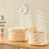 Cesta de Almacenamiento para Juguetes, Artículos Varios, Ropa Interior, Llaves y Cajas de Almacenamiento; Cesta de Almacenamiento de Mimbre Sintético para Uso Transfronterizo