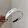 Diadema de Moda y Elegante Estilo Coreano con Ala Ancha y Acabado de Lujo, Diadema de Esponja Estilo Hong Kong para una Corona Alta, Accesorio para el Cabello Reductor de Edad para Niñas