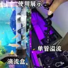 Tubo de bajada de acuario tira silenciadora amortiguación de sonido salida de agua pieza en espiral filtro inferior reducción de ruido de desbordamiento pieza silenciadora de filtro