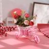 Simulación Flor Falsa Flotante Pequeña Decoración Decoraciones para Dormitorio Hogar Sala de Estar Decoración Creativa Mesa de Comedor Interior Cesta de Flores Pequeñas
