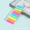 Notas Post-it Transparentes Color Morandi Delgadas Índice de Tema Incorrecto Pasta Pet Para Llevar Alto Valor de Color Adhesivo Fuerte Bloc de Notas Adhesivo
