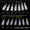 Tatuagem agulha francesa boca peça de agulha máquina de tatuagem agulha agulha boca máquina de tatuagem tatuagem sobrancelha tatuagem pequena grande tampa agulha agulha redonda linha fábrica