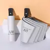 Paraguas Plegable Automático Engrosado Ampliado para Sol y Lluvia Sombrilla para el Sol para Mujer Protección Solar Protección UV Paraguas para el Sol