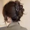 Presilha de Cabelo de Luxo Leve para Cabelos Finos, Presilha de Tubarão Florzinha Fofa Nova 2026, Pinça de Cabelo Grande de Acrílico para Mulheres
