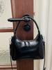 Nova Bolsa de Axila Modelo 2026 para Mulheres, Bolsa de Mão de Nicho, Bolsa de Ombro Casual Simples e Estilosa, Bolsa Meia-lua