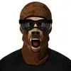 Máscara de Montar para Motocicleta al Aire Libre Cubierta Facial 3D Sudadera Deportiva Sombrero a Prueba de Polvo y Frío Forro de Casco Resistente al Viento