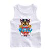 Chaleco para niño del equipo Wangwang, novedad de verano 2022, camiseta sin mangas para niño, ropa de bebé de media manga con bonitos dibujos animados, moda