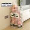 Cesta de Armazenamento para Tapete de Yoga Haste de Espuma Carrinho de Armazenamento para Equipamentos Esportivos de Fitness Doméstico Prateleira de Armazenamento Móvel Multifuncional