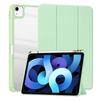 Funda protectora acrílica para iPad Air 4 de 10,9 pulgadas con ranura para bolígrafo, funda de cuero transparente de 11 pulgadas y 12,9 pulgadas.