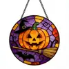 Novo produto transfronteiriço: Pingentes de metal coloridos, decorações temáticas de fantasmas para o Halloween, artesanato decorativo de festival de fantasmas para casa e exterior