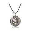 Joyería Creativa Transfronteriza Europea y Americana Serie de Collar de Reloj de Arena y Aretes de Venta Caliente Transfronteriza Cadena para Suéter