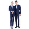 Traje Rayado de Negocios para Hombre Ventas de Seguros Traje Profesional Traje Ropa de Trabajo para Personal de Bienes Raíces