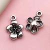 Conjunto Mixto de 30 Estilos de Plata Antigua Plata de Tíbet Estrella de Seis Puntas Torre de Hierro Mariposa Aleación Accesorios Pulsera DIY Collar Colgante