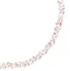 Collar Personalizado Hecho a Mano con Cuentas y Cristal Triangular Negro Facetado para Mujer Estilo Ins Coreano Cadena de Cuello Personalizada Mayoreo