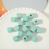 Cubo de Acrílico Estrela Prata Brilhante com Contas DIY Pulseira Feita à Mão Corrente de Celular Acessórios Materiais Enfeites Contas Soltas Acessórios