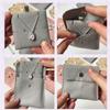 Venta de Liquidación del Fabricante de Bolsas para Joyería de Terciopelo Ultrafino con Broche de Presión, Bolsitas de Lujo para Aretes, Soportes para Collares de Joyería y Juegos de Bandejas Interiores