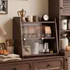 Prateleira de Armazenamento de Copos à Prova de Poeira para Mesa de Trabalho Bancada de Mesa de Jantar Copos de Água Copos de Café Conjuntos de Chá Armário de Armazenamento Rack Organizador para Colocação na Entrada