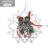 Comercio exterior nuevas decoraciones navideñas árbol de Navidad piñas pegajosas agujas de pino colgante decorativo diseño adornos creativos