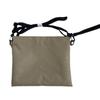 Bolsa transversal leve e sem estampa, de cor sólida, simples, masculina, bolsa de ombro portátil à prova d'água, bolsa transversal feminina com estampa