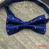 Moda Puntos Estilo Coreano Pajarita para Novio y Padrinos Estilo Colegio Británico Pajarita de Negocios para Anfitrión Corbata de Hombre