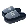Pantuflas de algodón para hombre, talla grande, para uso interior en casa durante el invierno, cálidas, nuevo modelo 2026, pantuflas de felpa para el hogar para el invierno