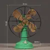 Modelo de Ventilador Eléctrico, Decoración de Mueble de TV Nostálgico Retro Americano, Accesorios para Escaparate de Tienda de Ropa 13640