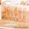 Kappi Bala Set de Lápices Transparentes Cubierta de Lápiz para Estudiante de Primaria Lindo Dibujo Animado Alto Valor de Color Set de Lápices Corazón de Niña Nuevo