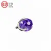 Joyería para Piercing Pequeña en Forma de Bombilla de Tres Puntas de Aleación de Titanio F136 con Rosca Externa para Piercings de Lengua, Labio, Oreja y Cartílago de la Oreja