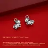 Accesorio Colgante de Caballo de Plata Pura 999, Nuevo Estilo Chino, Pulsera con Dijes de Caballo del Zodiaco Atrae Riqueza y Fortuna, Regalo