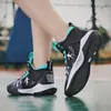 Sapatos Masculinos 2026 Primavera Tênis de Basquete Masculino Cano Alto Juvenil Cano Médio Tênis de Corrida Combate Real Estilo Casal