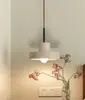 Estilo de canción estética bambú-junta mármol natural candelabro de comedor, mesa de comedor, barra de bar, sala de té Zen, estudio, lámpara de oficina larga