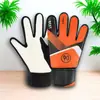 Guantes Deportivos Guantes de Fútbol Juveniles Látex Anticolisión Guantes de Portero Guantes de Portero de Fútbol de Látex