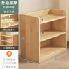 Armário Baixo, Armário de Armazenamento de Chão, Armário de Chá para Sala de Estar, Armário de Grade Livremente Combinável, Armário Pequeno, Armário de Armazenamento Lateral de Parede, Estante