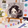 20*20 Desenho Animado Pintura a Óleo Digital DIY Colorir Pintura Decorativa Genshin Flor Pintura a Óleo Pintura a Óleo Digital Infantil Atacado